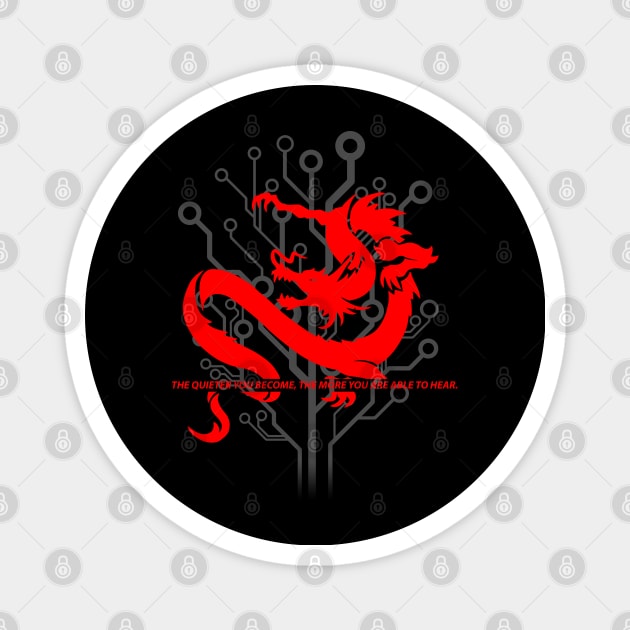 Backtrack Kali Linux Dragon Programming and Computer Magnet by rumsport